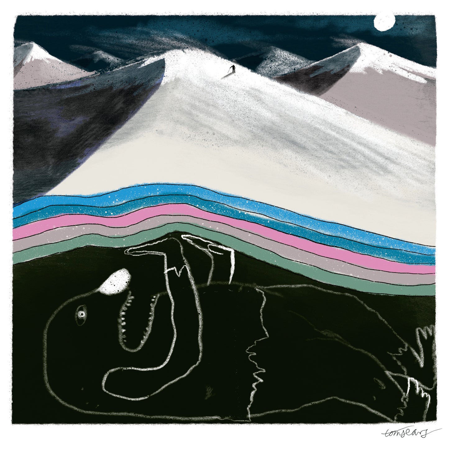 Under the mountain