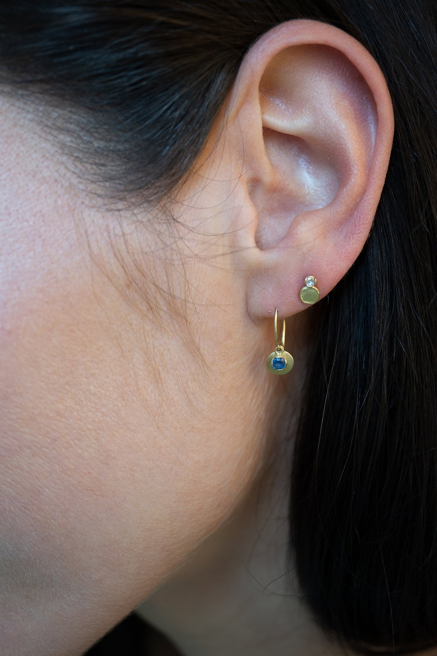 Blue Sapphire Parisa Earrings