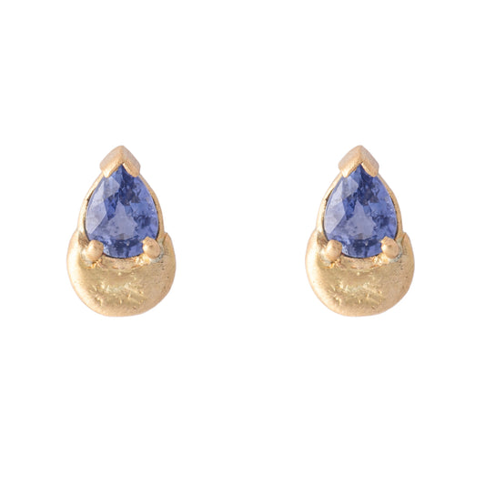 Blue Sapphire Roxana Studs