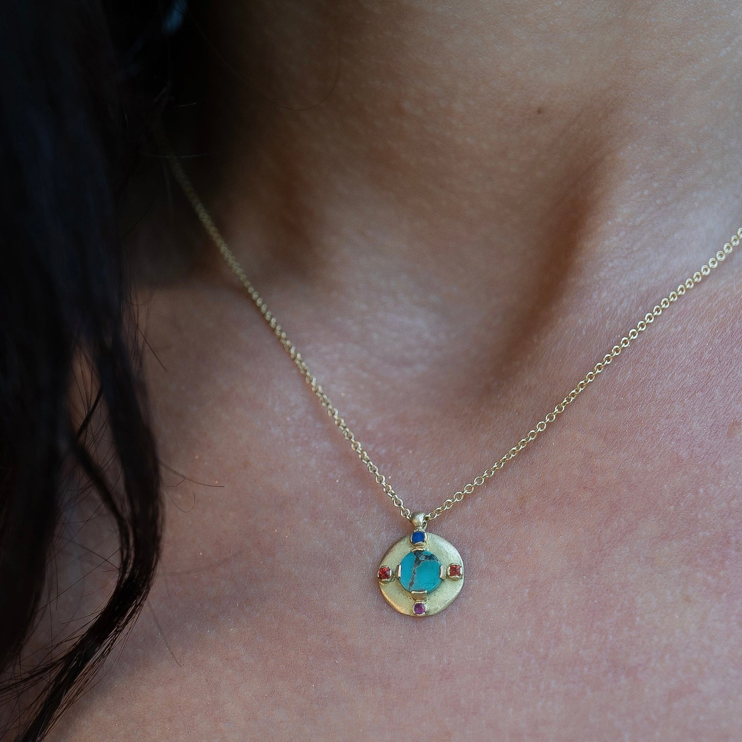 Tara shield pendant